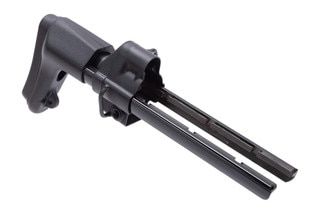 Collapsible stock for Mp5, black.
